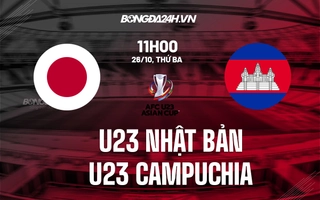 Đại thắng U23 Campuchia giàu tham vọng, U23 Nhật đặt một chân đến VCK U23 châu Á 2022