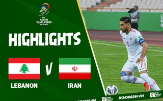 Video Lebanon vs Iran (vòng loại World Cup 2022)