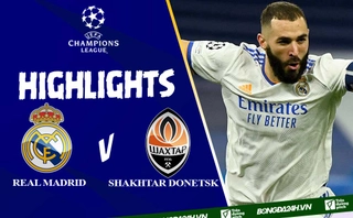 Video Real Madrid vs Shakhtar Donetsk kết quả Cúp C1 2021