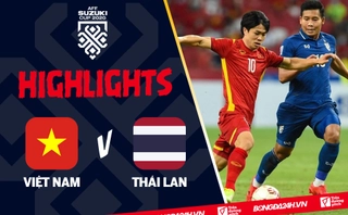 Video tổng hợp Việt Nam 0-2 Thái Lan (AFF Cup 2020): Chờ đợi bán kết lượt về