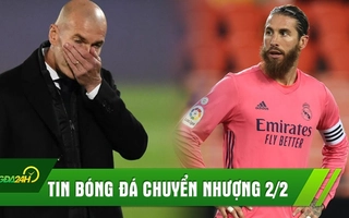 TIN BÓNG ĐÁ CHUYỂN NHƯỢNG 2/2: MU rộng cửa chiêu mộ Ramos; Real tìm người thay Zidane