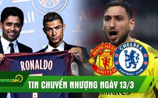 TIN NÓNG CHUYỂN NHƯỢNG 13/3: MU và Chelsea tranh đấu vì sao Milan; PSG có kế hoạch táo bạo với Ronaldo