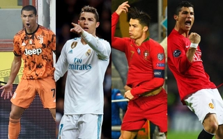 Ronaldo và vai trò huyền thoại của MU, Real Madrid, Juventus và ĐT Bồ Đào Nha