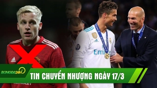 TIN CHUYỂN NHƯỢNG: Zidane xác nhận quan tâm tới Ronaldo; Van de Beek quyết định tương lai