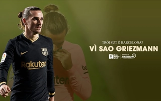 Vì sao Antoine Griezmann trồi sụt ở Barcelona?