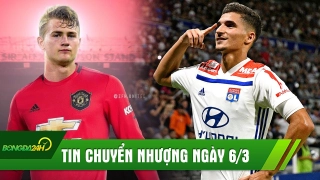 TIN CHUYỂN NHƯỢNG 6/3: MU vung tiền mua De Ligt; Liverpool tranh giành chữ ký Aouar