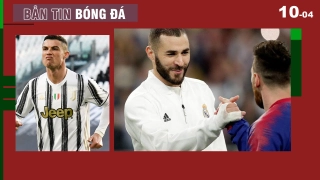 TIN BÓNG ĐÁ 10/4: Ronaldo thiết lập kỷ lục bá đạo xuyên 3 thập kỷ, Benzema bất ngờ khen Messi