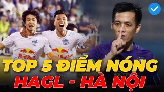 VIDEO: Những điểm nóng trên sân của trận cầu tâm điểm HAGL vs Hà Nội