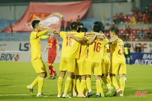 Vượt qua CAND, Hà Tĩnh lọt vào vòng 1/8 cúp quốc gia 2021