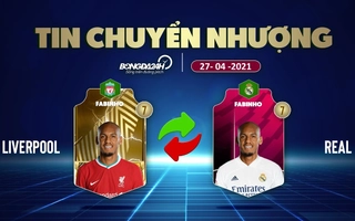 TIN CHUYỂN NHƯỢNG 27/4: Zidane nhắm tiền vệ trụ hàng đầu NHA; Bailly ký bản hợp đồng mới với MU