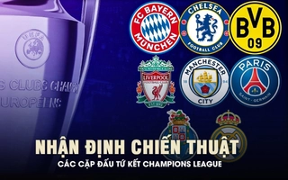 Nhận định và dự đoán chiến thuật các cặp đấu tứ kết Champions League: Chiến thuật nào sẽ thắng?