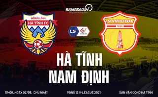 Video bóng đá Hà Tĩnh vs Nam Định vòng 12 V-League 2021: Sôi động kịch tính