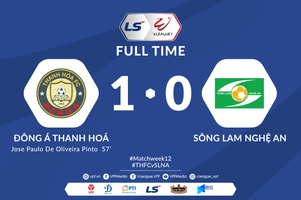 Thay tướng, SLNA vẫn chìm sâu dưới đáy BXH V-League 2021