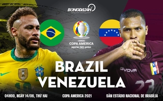 Video tổng hợp: Brazil 3-0 Venezuela (Bảng B Copa America 2021)