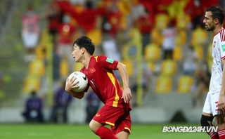 VIDEO: Xem lại bàn thắng giàu cảm xúc của Minh Vương vào lưới UAE