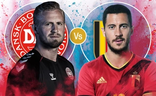 Video tổng hợp: Đan Mạch 1-2 Bỉ (Bảng B VCK Euro 2020)