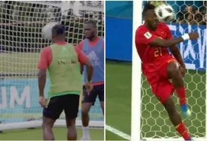 VIDEO: Michy Batshuayi tái hiện pha bóng đáng hổ thẹn ở World Cup 2018