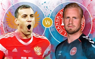 Video tổng hợp: Nga 1-4 Đan Mạch (Bảng B VCK Euro 2020)