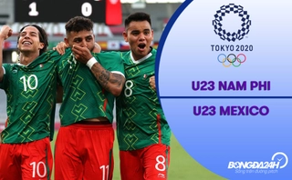 Video bóng đá Nam Phi 0-3 Mexico (Vòng bảng Bóng đá nam Olympic 2020)
