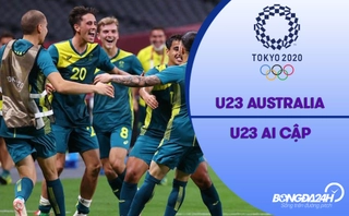 Video bóng đá: Úc 0-2 Ai Cập  (Vòng bảng Bóng đá nam Olympic 2020)