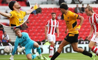 Video bóng đá Wolves vs Stoke (Giao Hữu CLB): Raul Jimenez lập công