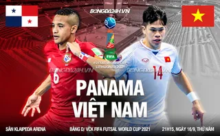 Video tổng hợp: Futsal Việt Nam 3-2 Futsal Panama (FIFA World Cup 2021)