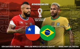 Video tổng hợp: Chile 0-1 Brazil (Vòng loại World Cup 2022)
