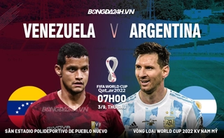 Video tổng hợp: Venezuela 1-3 Argentina (Vòng loại World Cup 2022)