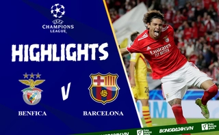 Video bóng đá Benfica vs Barca Cúp C1 2021: Thảm bại