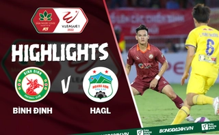 Video tổng hợp: Bình Định 1-1 HAGL (Vòng 5 V.League 2022)