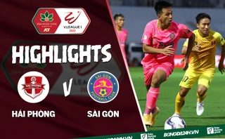 Video tổng hợp: Hải Phòng 3-1 Sài Gòn (Vòng 5 V.League 2022)