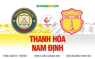 Video tổng hợp: Thanh Hóa 1-1 Nam Định (Vòng 6 V-League 2022)
