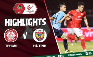 Video tổng hợp: TPHCM 1-2 Hà Tĩnh (Vòng 8 V.League 2022)