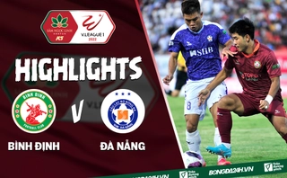 Video tổng hợp: Bình Định 0-1 Đà Nẵng (Vòng 9 V.League 2022)