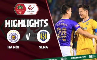 Video tổng hợp: Hà Nội 2-1 SLNA (Vòng 10 V.League 2022)