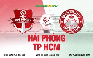 Video Hải Phòng vs TPHCM (V.League 2022): 7 bàn thắng được ghi