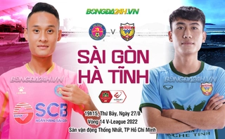 Video tổng hợp: Sài Gòn 3-2 Hà Tĩnh (Vòng 14 V.League 2022)