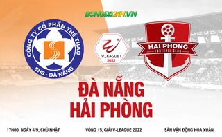 Video tổng hợp: Đà Nẵng 0-2 Hải Phòng (Vòng 15 V.League 2022)