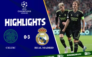 Video cúp C1 Celtic vs Real Madrid: Nhà vua thắng dễ