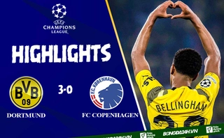 Video cúp C1 Dortmund vs Copenhagen: Bùng nổ Signal Iduna Park