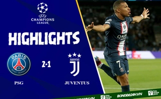 Video PSG vs Juventus: Kylian Mbappe toả sáng rực rỡ