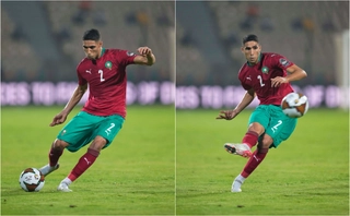 VIDEO: Thêm 1 siêu phẩm sút phạt của Hakimi ở CAN Cup