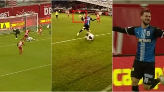 VIDEO: Ghi bàn bằng tay thô thiển vẫn được trọng tài công nhận