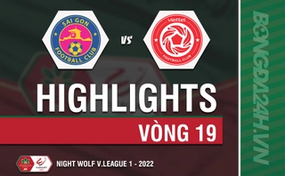 Video bóng đá: Sài Gòn vs Viettel (Vòng 19 V.League 2022)