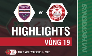 Video tổng hợp: Bình Dương vs TPHCM (Vòng 19 V.League 2022)