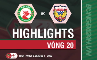 Video tổng hợp: Bình Định 2-1 Hà Tĩnh (Vòng 20 V.League 2022)