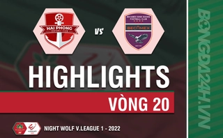 Video tổng hợp: Hải Phòng vs Bình Dương (Vòng 20 V.League 2022)