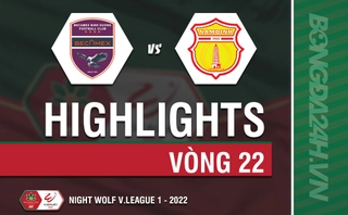 Video tổng hợp: Bình Dương 1-1 Nam Định (Vòng 22 V.League 2022)