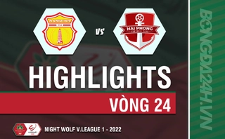 Video tổng hợp: Nam Định vs Hải Phòng (Vòng 24 V.League 2022)