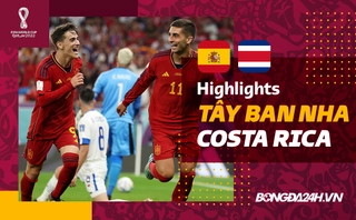 Link xem video bóng đá Tây Ban Nha vs Costa Rica World Cup 2022: Dội bom